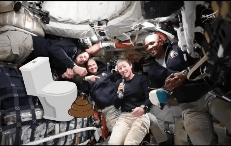 Artemis II: Astronautas reportan fallo en el inodoro espacial