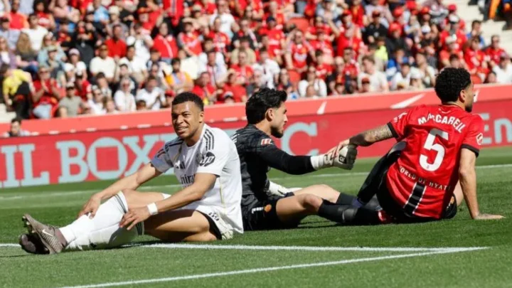 Real Madrid se aleja del campeonato tras su derrota contra el Mallorca