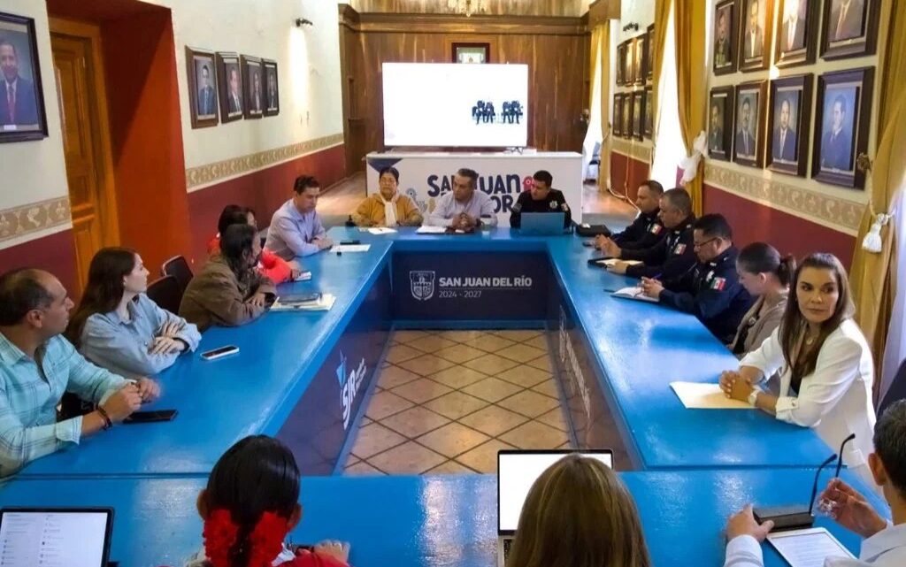 Secretario de Seguridad presenta programa de trabajo en San Juan del Río