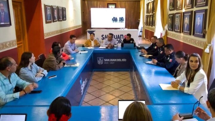 Secretario de Seguridad presenta programa de trabajo en San Juan del Río