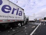 Carambola de seis vehículos deja cinco lesionados en carretera a Zapotlanejo