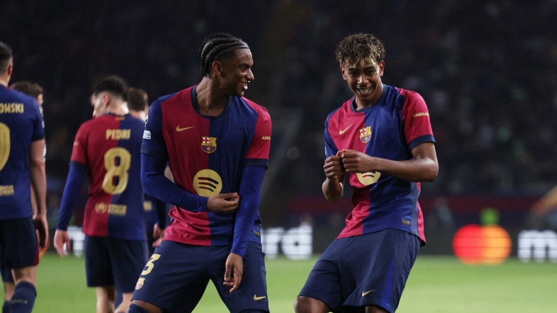 Barcelona arrasa al Feyenoord en su debut de Champions