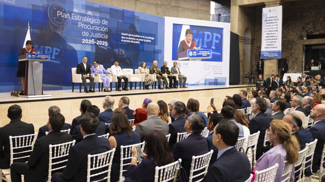 Asiste Mauricio Kuri a la presentación del Plan Estratégico de Procuración de Justicia 2026–2029