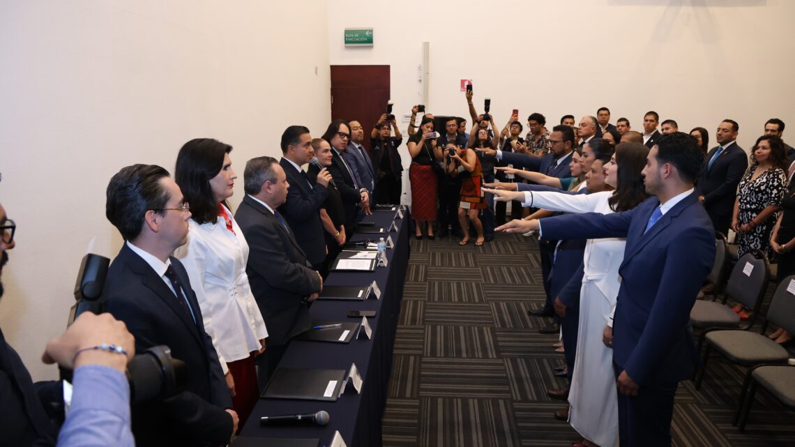 Toma protesta Eric Gudiño al Consejo Directivo del Colegio de Abogados Penalistas del Estado de Querétaro