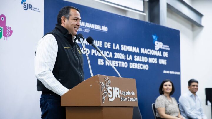 Roberto Cabrera inaugura la primera Semana Nacional de Salud Pública 2026 en San Juan del Río