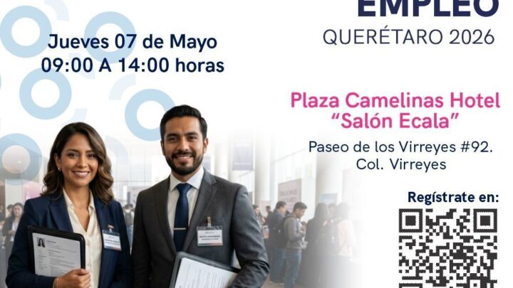Invita ST a la 3a Expo Empleo Querétaro 2026