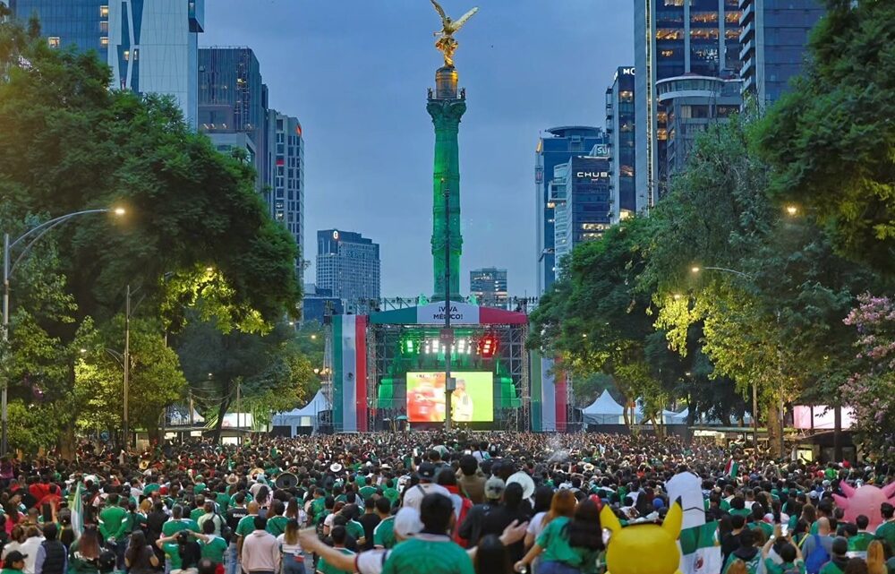 800 mil personas celebran victoria de México sin incidentes graves