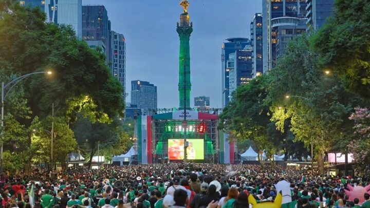800 mil personas celebran victoria de México sin incidentes graves