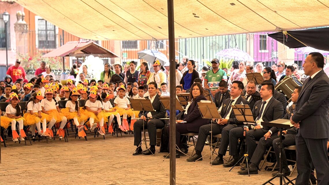 Cierra Banda de Música del Estado conciertos didácticos en escuelas de educación básica