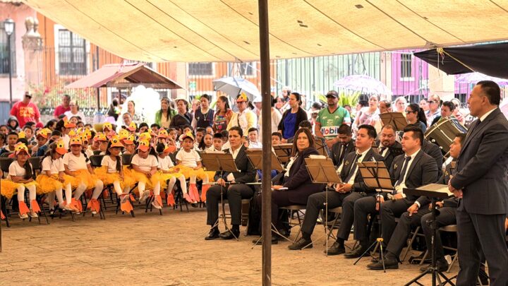 Cierra Banda de Música del Estado conciertos didácticos en escuelas de educación básica