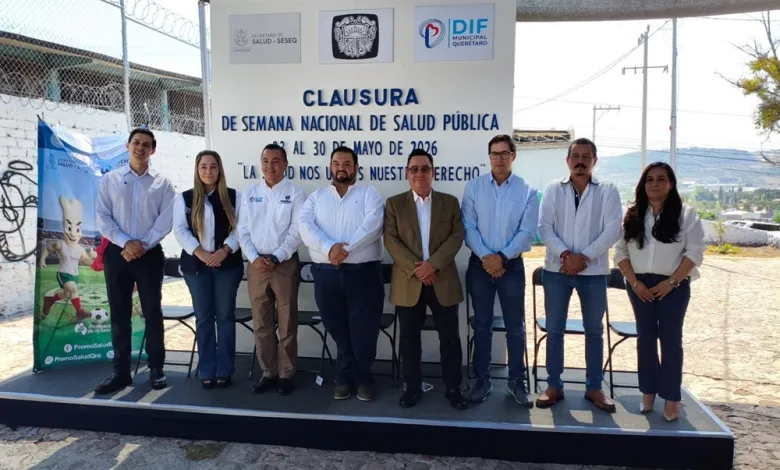 Concluye Semana Nacional de Salud Pública 2026 en los 18 municipios