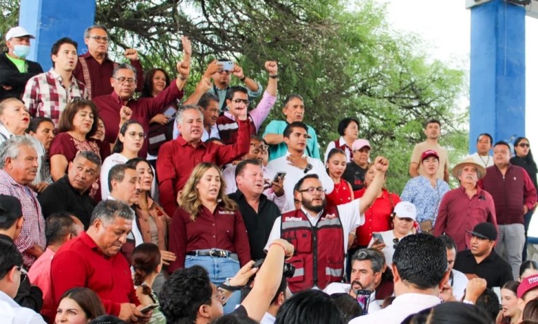Santiago Nieto recibe respaldo en San Juan del Río para coordinación de la 4T