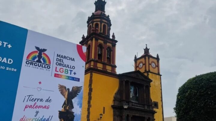 Marcha del orgullo LGBT+ en San Juan del Río exige Ley de Identidad de Género