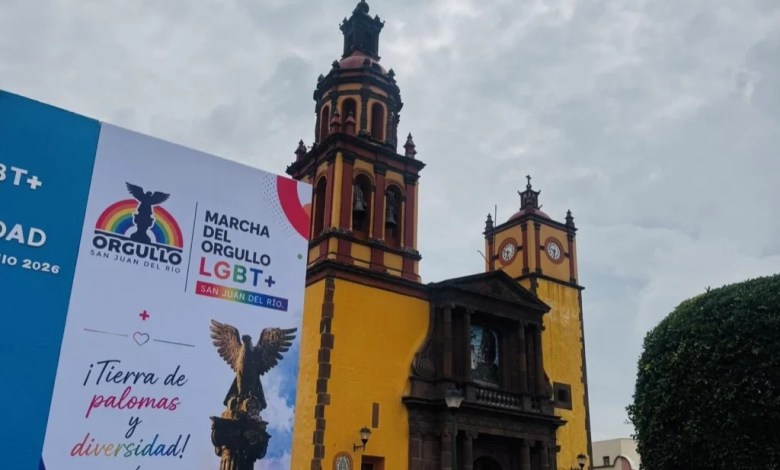 Marcha del orgullo LGBT+ en San Juan del Río exige Ley de Identidad de Género