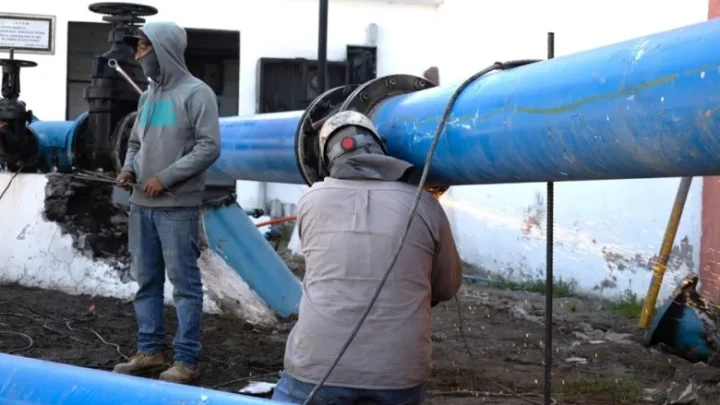 Concluye JAPAM obras hidráulicas en El Jazmín y restablece servicio