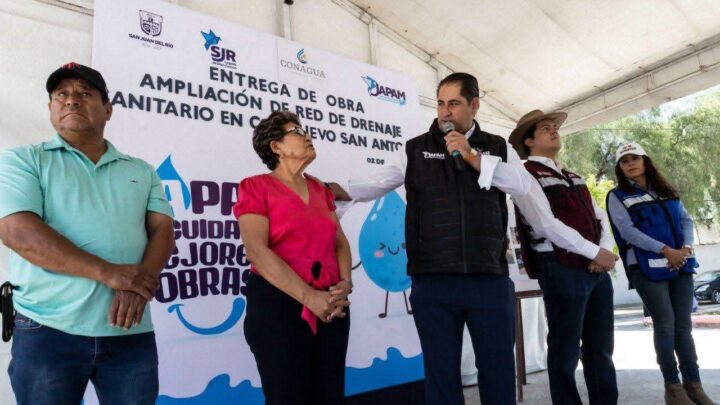 JAPAM y CONAGUA fortalecen infraestructura sanitaria en Nuevo San Antonio