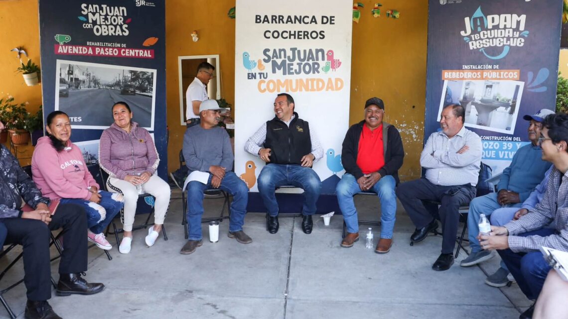 Lunes en Barranca de Cocheros lleva acciones de mejoramiento y rehabilitación de espacios públicos.