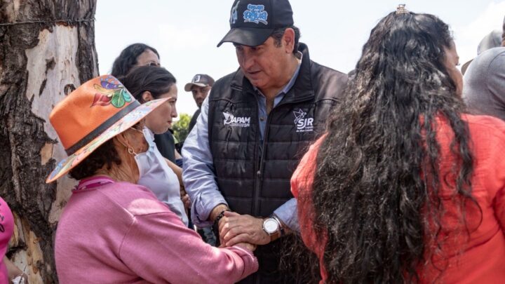 JAPAM y CONAGUA inician la ampliación de la red de agua potable en Ojo de Agua