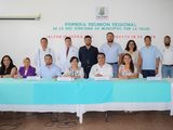 Refuerzan municipios y SESA acciones conjuntas en beneficio de las familias queretanas