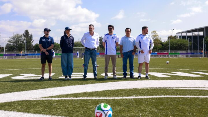 Convive Gobernador con participantes de la Clínica de Fútbol Indereq 2026