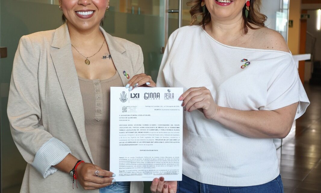 Presenta Ginna Guzmán iniciativa para garantizar los derechos de personas con autismo y neurodivergencias