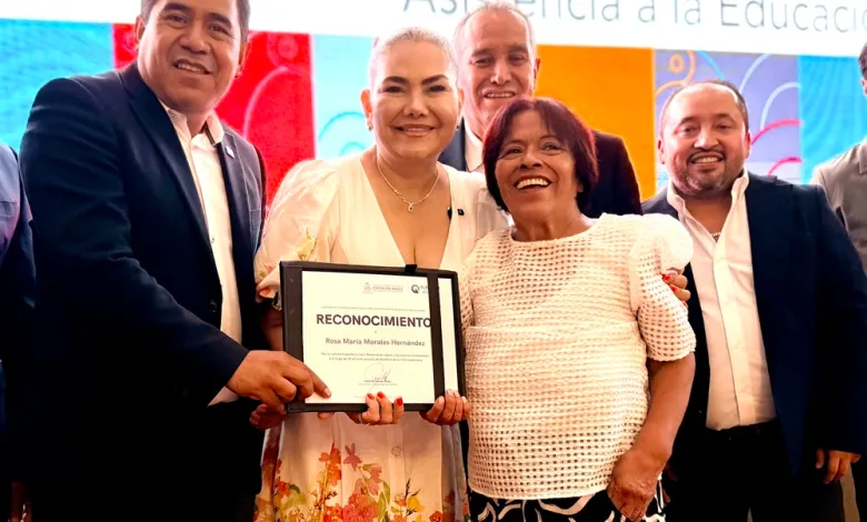 USEBEQ reconoce a 565 trabajadores de apoyo a la educación básica