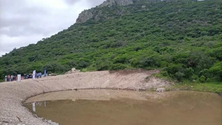 JAPAM fortalece recarga del manto acuífero con bordo en Cerro Gordo