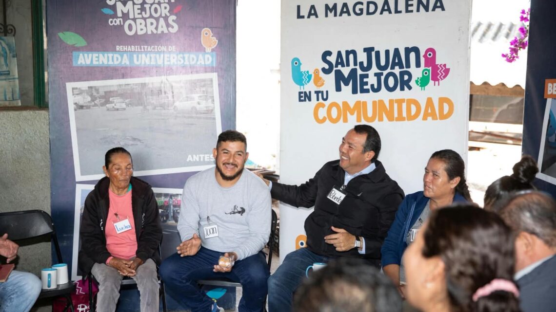 Programa “Viernes en La Magdalena” llega a la comunidad con diálogo ciudadano y jornada de trabajo