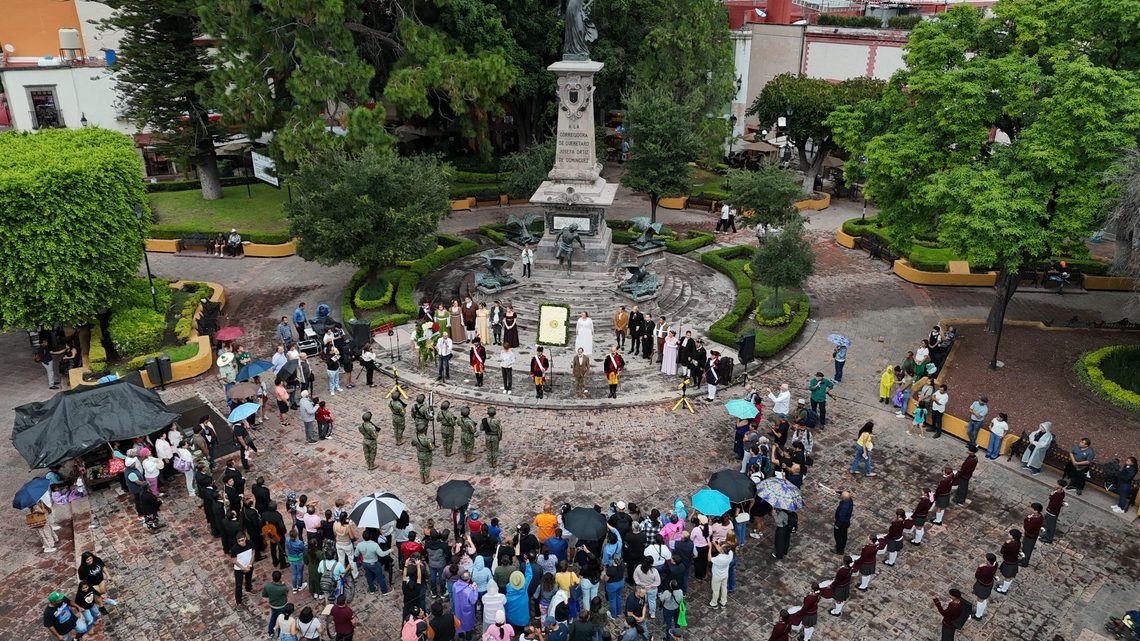 Rinden homenaje a 196 conspiradores de 1810