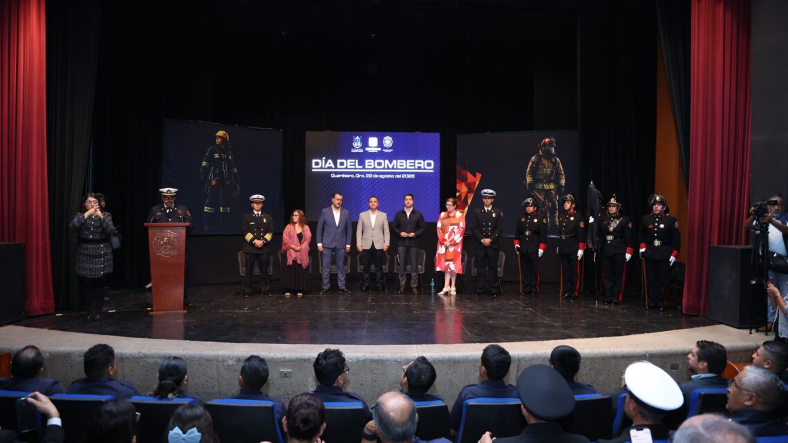 Conmemoran autoridades el Día del Bombero 2026