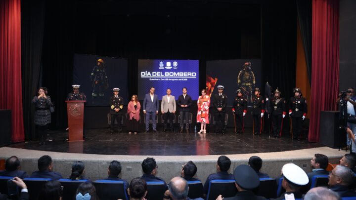 Conmemoran autoridades el Día del Bombero 2026