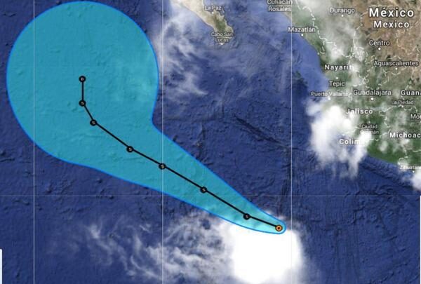¿Cuándo podría la tormenta tropical ‘Rachel’ convertirse en huracán frente a México?