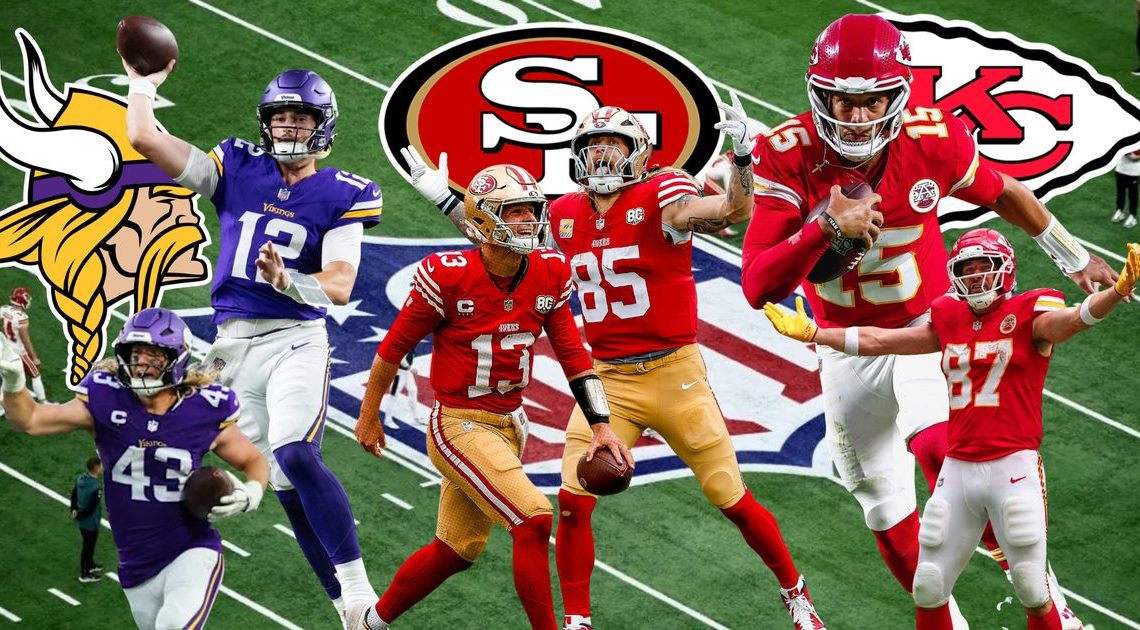 Chiefs, 49ers y Vikings mantienen el sueño de una temporada invicta