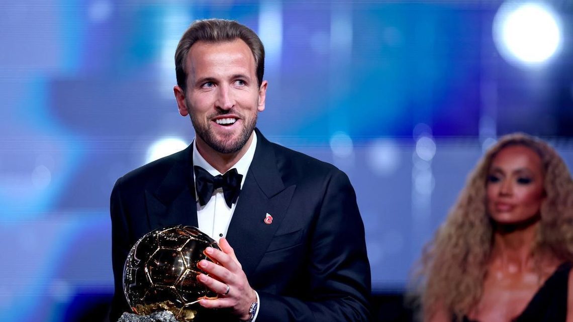 Harry Kane se corona con el Balón de Oro