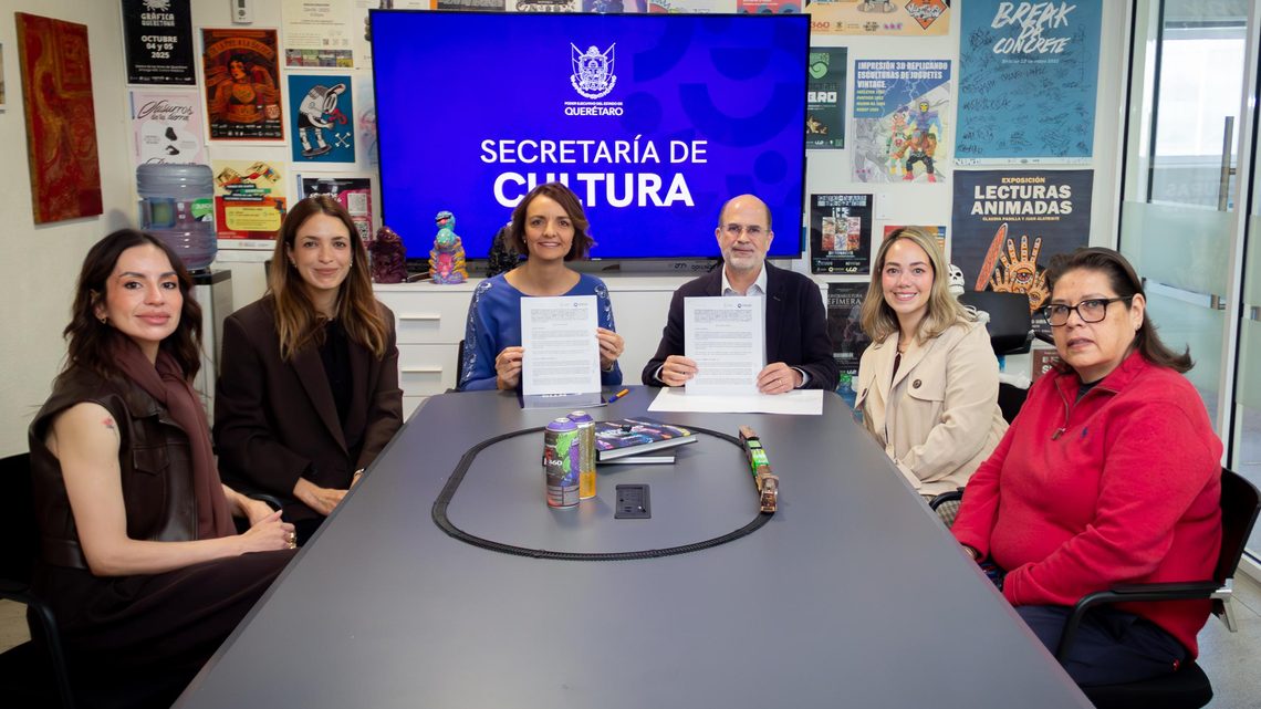 Firman convenio de colaboración SECULT y Fomento Cultural Grupo Salinas