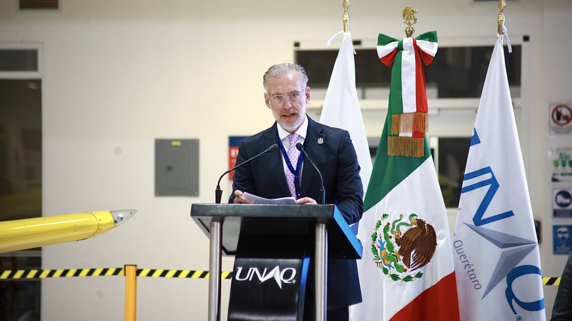 Querétaro vio una oportunidad en la industria aeroespacial: Del Prete