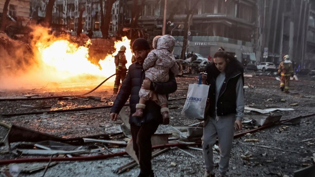 Ataque ruso con misiles causa un muerto y varios heridos en Kiev