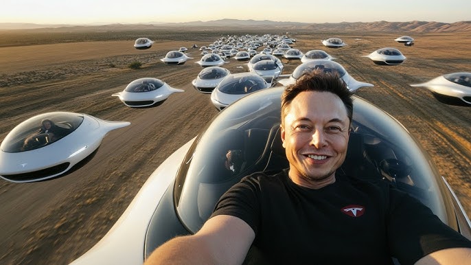 Tesla Roadster, el nuevo auto volador presentado por Elon Musk