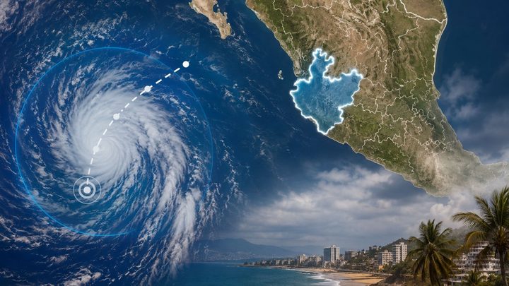 Potencial ciclón tropical cerca de formarse en el Pacífico mexicano